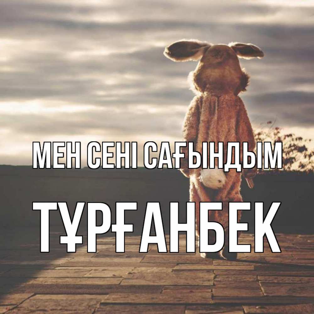 Күн сайын ашық хат с именем, ТҰРҒАНБЕК Мен сені сағындым даже в костюме зайца Онлайн тегін жүктеп алу тілектері бар керемет карта 