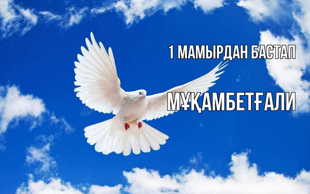 Күн сайын ашық хат с именем, Мұқамбетғали 1 мамырдан бастап С 1 мая 1 Онлайн тегін жүктеп алу тілектері бар керемет карта 