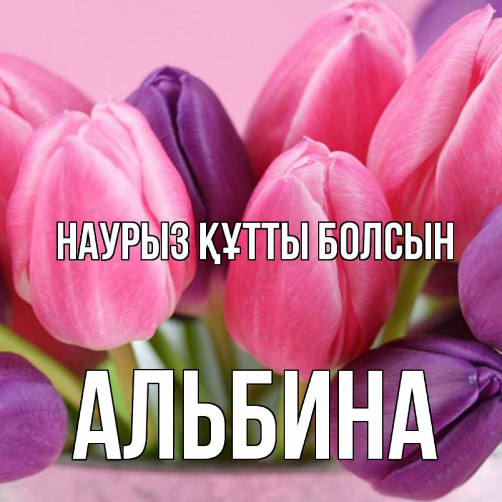 Күн сайын ашық хат с именем, Альбина Наурыз құтты болсын маме 1 Онлайн тегін жүктеп алу тілектері бар керемет карта 