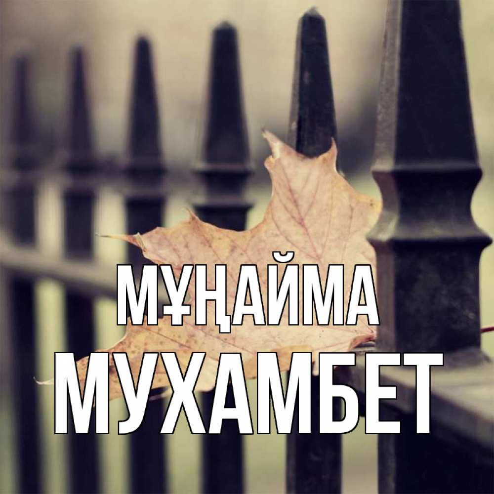 Күн сайын ашық хат с именем, МУХАМБЕТ Мұңайма лист клена Онлайн тегін жүктеп алу тілектері бар керемет карта 