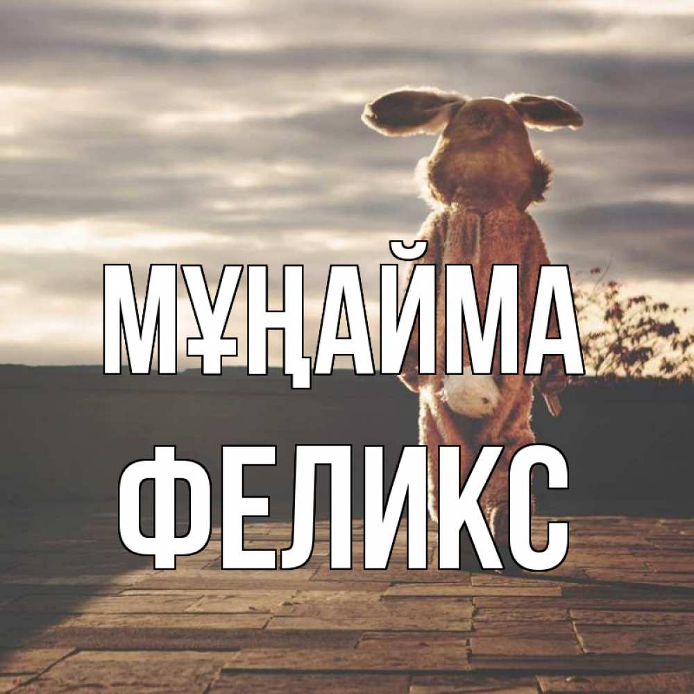 Күн сайын ашық хат с именем, Феликс Мұңайма со спины Онлайн тегін жүктеп алу тілектері бар керемет карта 