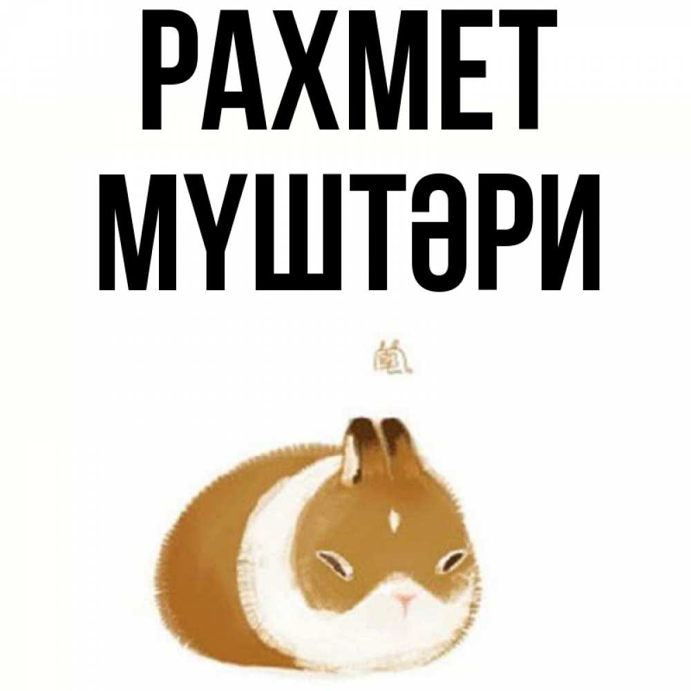 Күн сайын ашық хат с именем, МҮШТӘРИ рахмет коричнево белый домашний питомец Онлайн тегін жүктеп алу тілектері бар керемет карта 