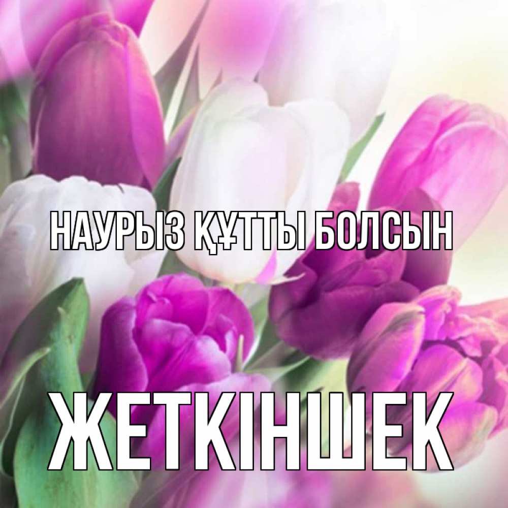 Күн сайын ашық хат с именем, Жеткіншек Наурыз құтты болсын весна 1 Онлайн тегін жүктеп алу тілектері бар керемет карта 