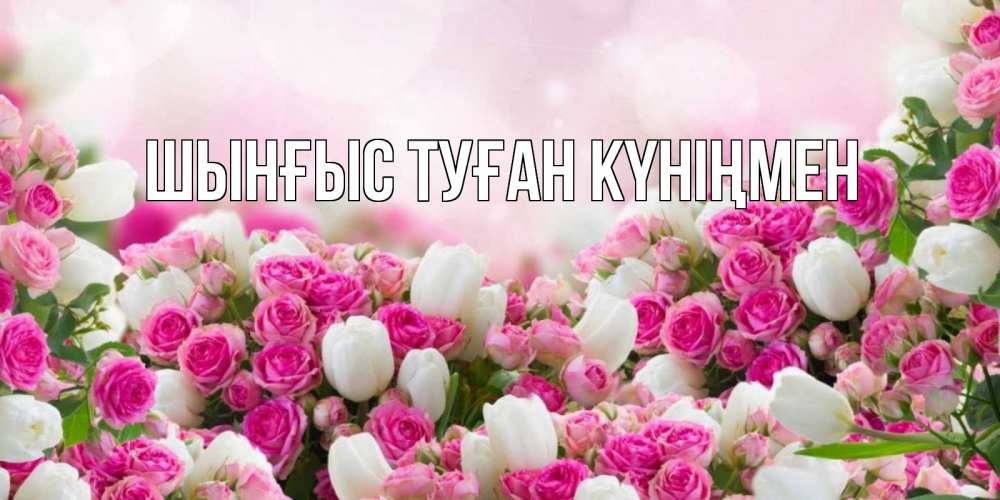 Картинка  с именем , ШЫНҒЫС! ТУҒАН КҮНІҢМЕН!