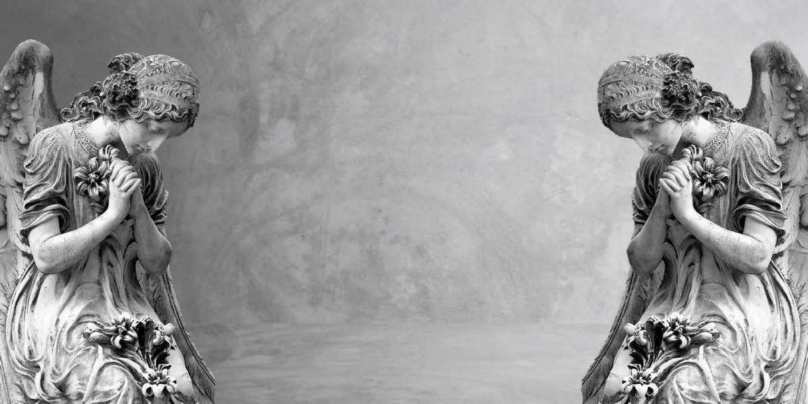 Открытка Открытка на день ангела, Ангел на фоне неба Ангел на небе Туған күнің құтты болсын 