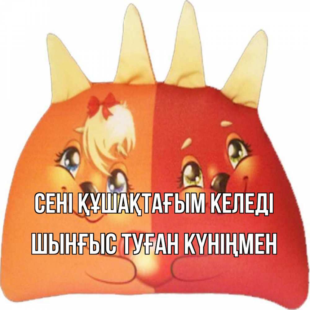Картинка сені құшақтағым келеді, ШЫНҒЫС! ТУҒАН КҮНІҢМЕН!