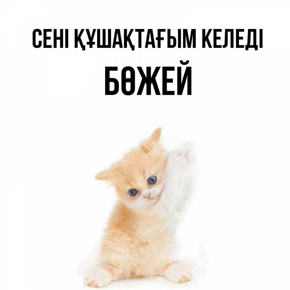 Күн сайын ашық хат с именем, Бөжей сені құшақтағым келеді я хочу очень скорее обнимаешек Онлайн тегін жүктеп алу тілектері бар керемет карта 