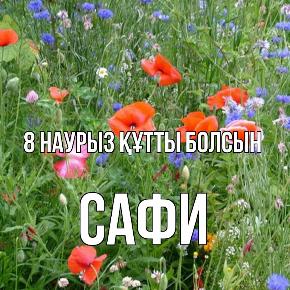 Күн сайын ашық хат с именем, САФИ 8 наурыз құтты болсын международный женский день 4 Онлайн тегін жүктеп алу тілектері бар керемет карта 