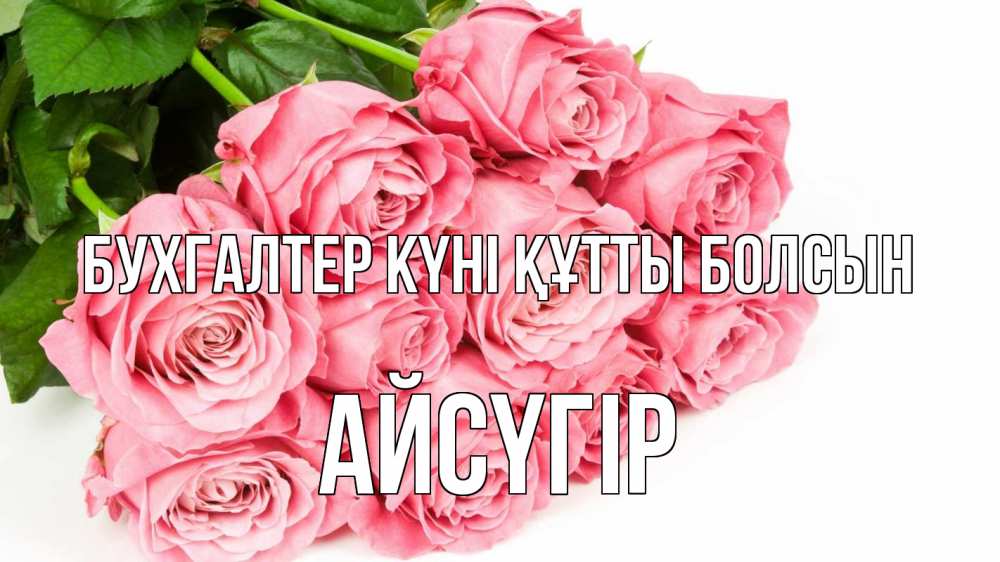 Күн сайын ашық хат с именем, Айсүгір бухгалтер күні құтты болсын с днем бухгалтера 2 Онлайн тегін жүктеп алу тілектері бар керемет карта 