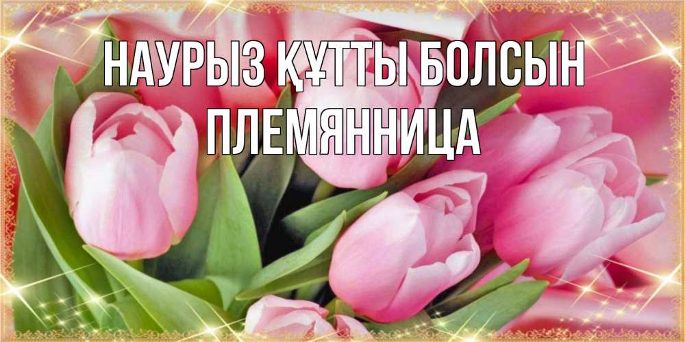 Күн сайын ашық хат с именем, Племянница Наурыз құтты болсын красивые открытки на наурыз для милых дам Онлайн тегін жүктеп алу тілектері бар керемет карта 