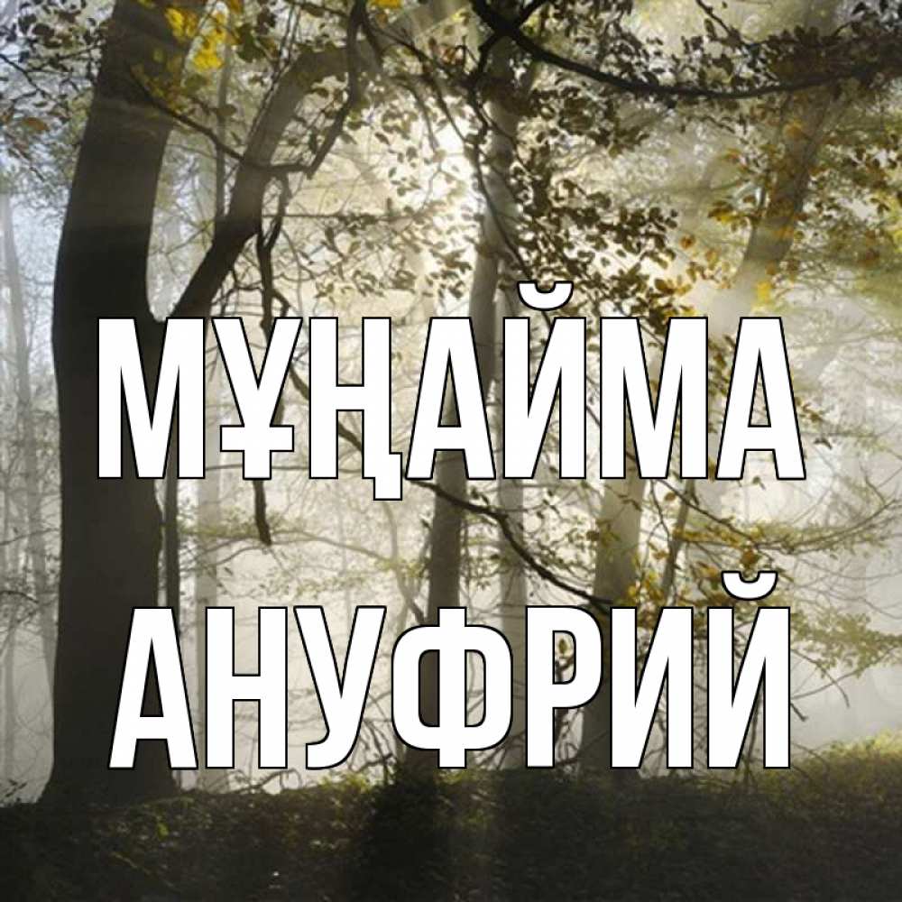 Күн сайын ашық хат с именем, Ануфрий Мұңайма лес и свет Онлайн тегін жүктеп алу тілектері бар керемет карта 