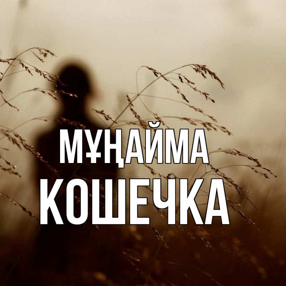 Күн сайын ашық хат с именем, Кошечка Мұңайма грусть Онлайн тегін жүктеп алу тілектері бар керемет карта 