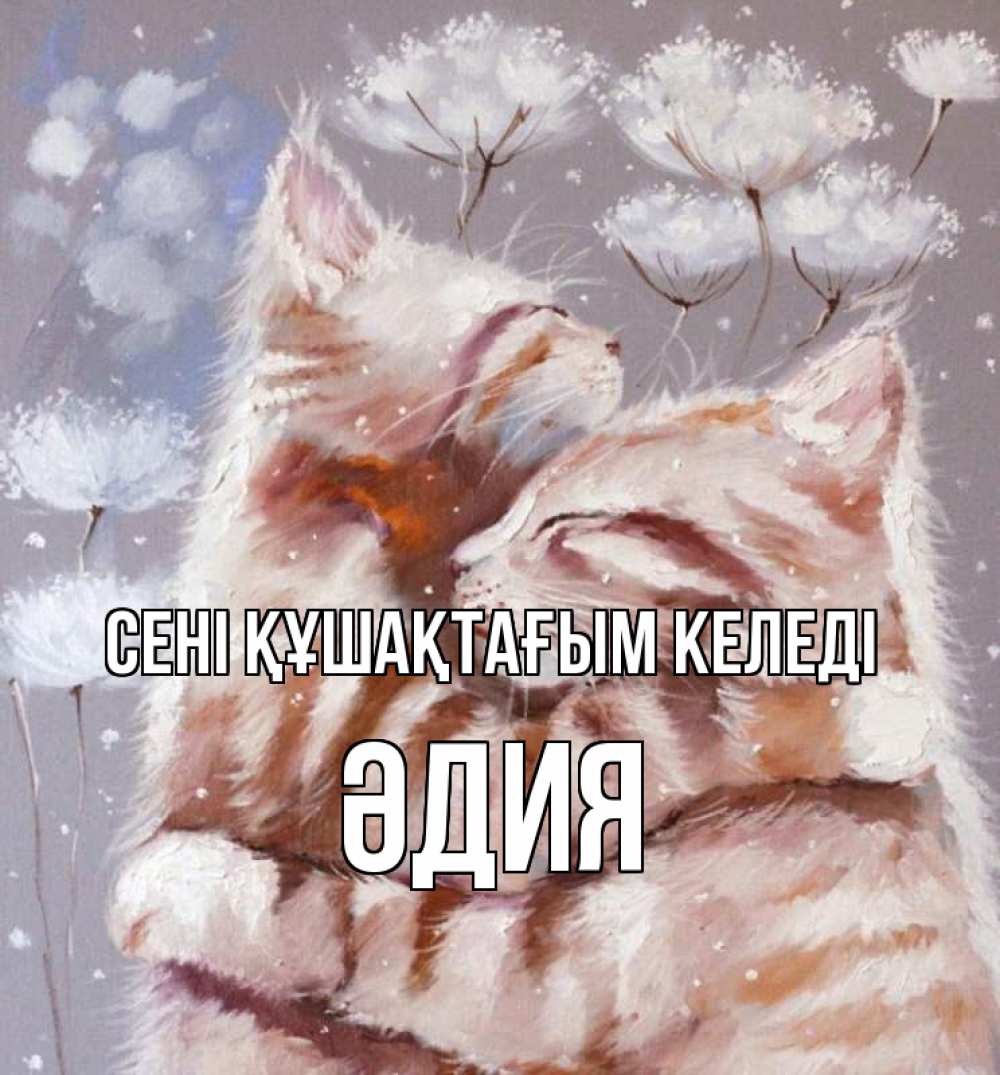 Күн сайын ашық хат с именем, ӘДИЯ сені құшақтағым келеді Море и горы Онлайн тегін жүктеп алу тілектері бар керемет карта 