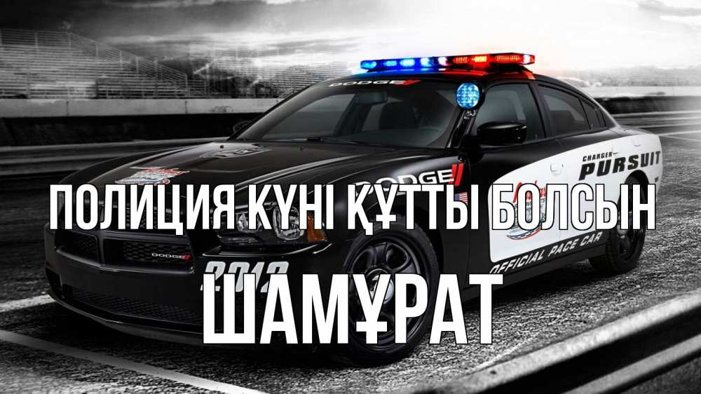 Күн сайын ашық хат с именем, ШАМҰРАТ Полиция күні құтты болсын полиция Онлайн тегін жүктеп алу тілектері бар керемет карта 