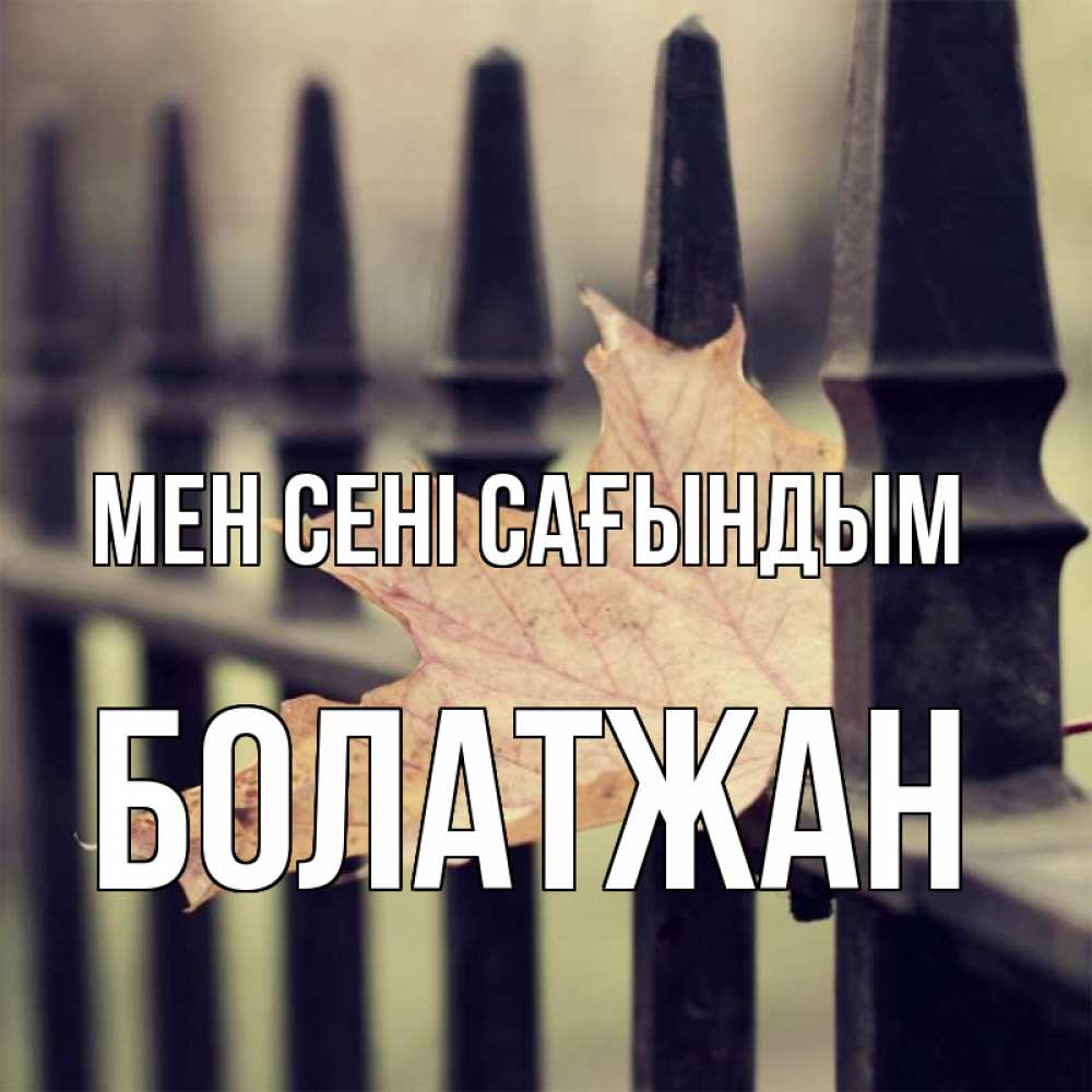 Күн сайын ашық хат с именем, Болатжан Мен сені сағындым очень скучно Онлайн тегін жүктеп алу тілектері бар керемет карта 