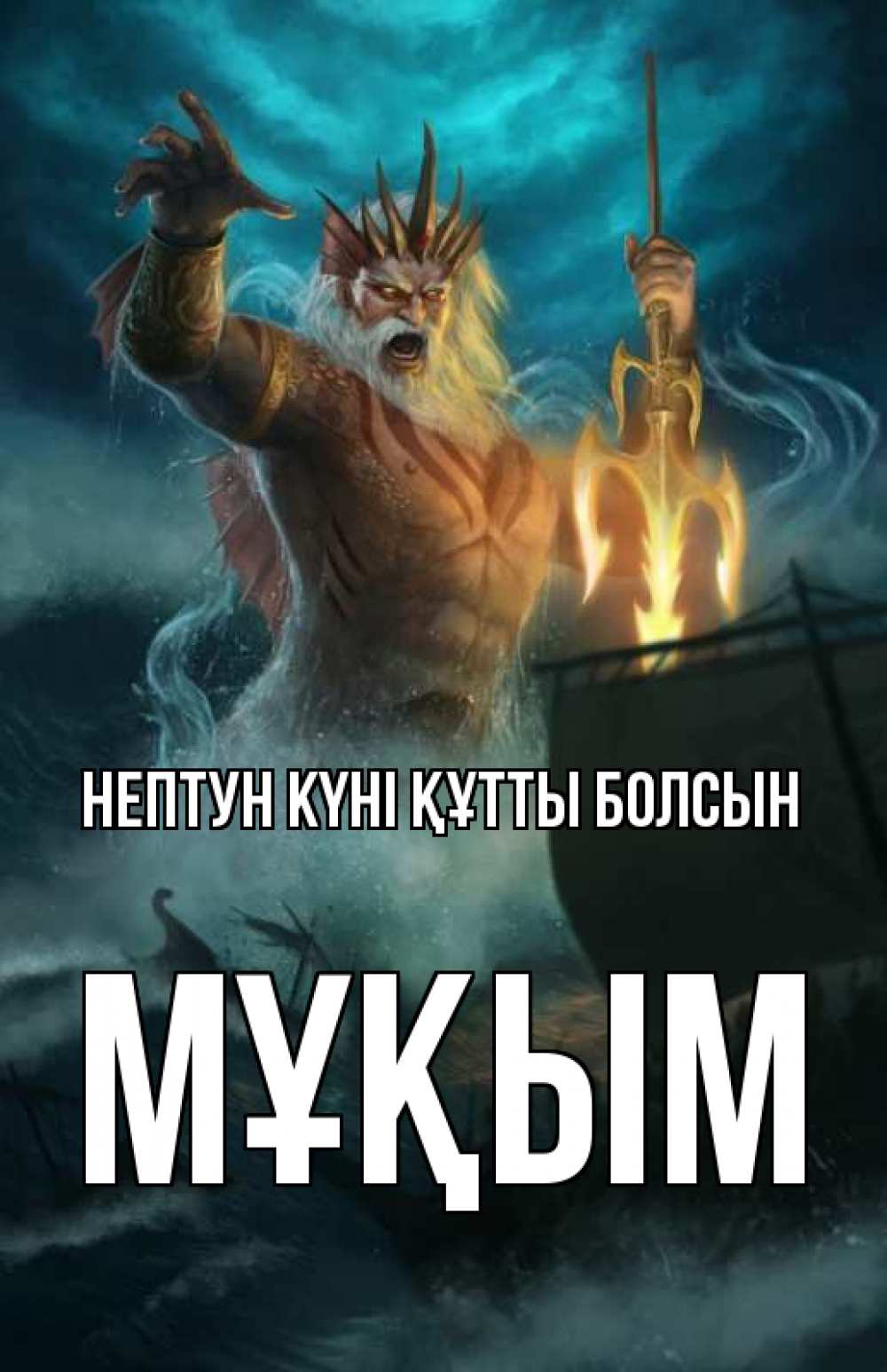 Күн сайын ашық хат с именем, МҰҚЫМ нептун күні құтты болсын с днем Нептуна Онлайн тегін жүктеп алу тілектері бар керемет карта 