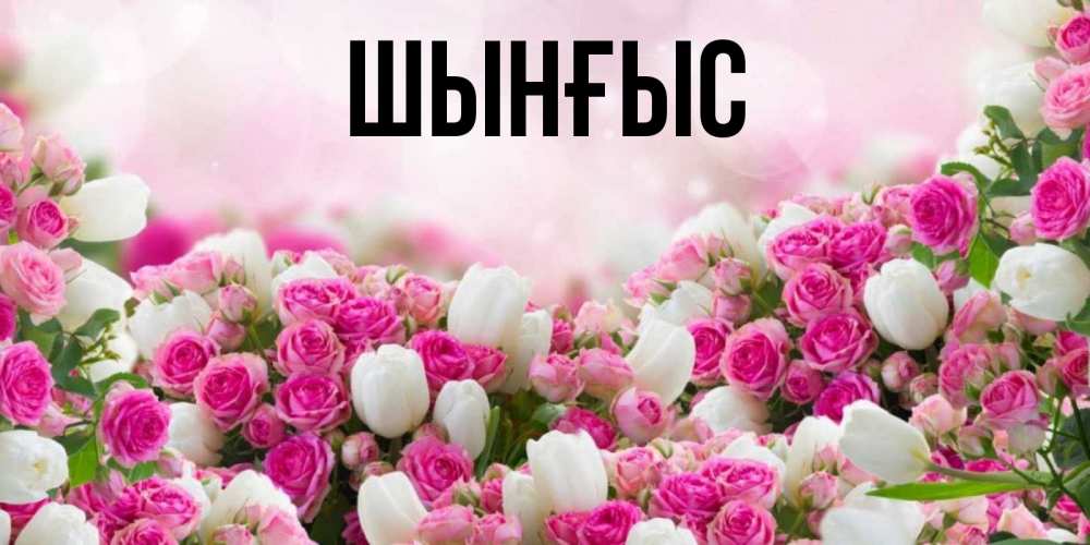 Картинка  с именем , ШЫНҒЫС! ТУҒАН КҮНІҢМЕН!