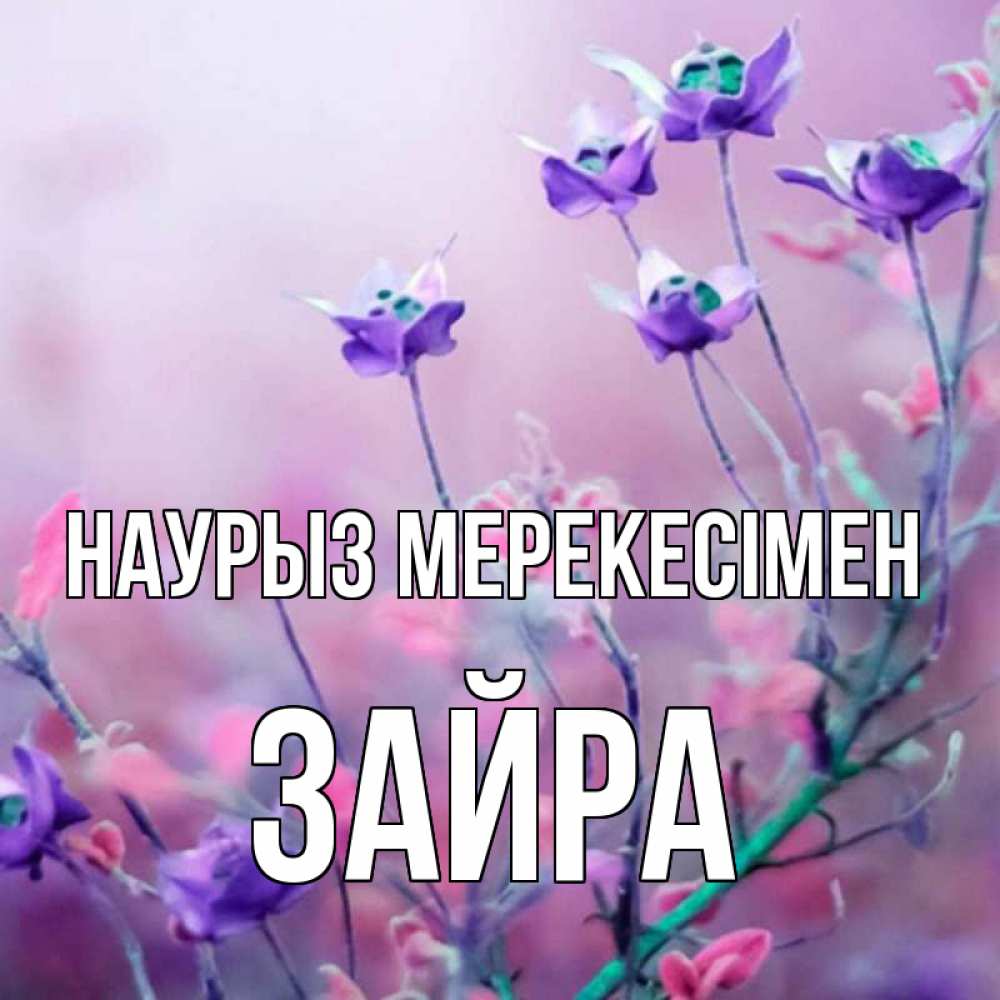 Күн сайын ашық хат с именем, ЗАЙРА Наурыз мерекесімен международный женский день 2 Онлайн тегін жүктеп алу тілектері бар керемет карта 