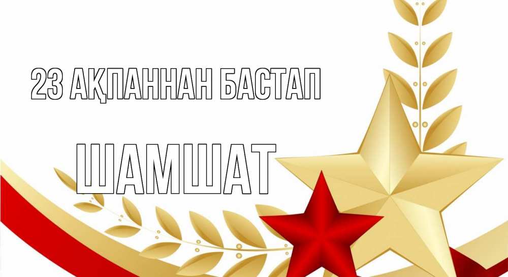 Картинка 23 ақпаннан бастап, ШАМШАТ
