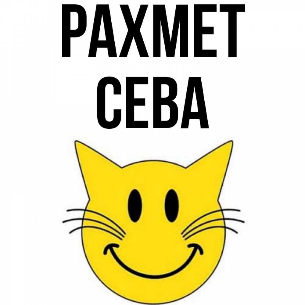 Күн сайын ашық хат с именем, Сева рахмет улыбающийся смайл кот Онлайн тегін жүктеп алу тілектері бар керемет карта 