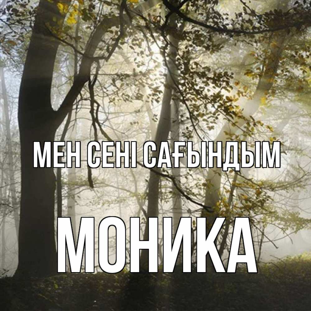 Күн сайын ашық хат с именем, Моника Мен сені сағындым грустно Онлайн тегін жүктеп алу тілектері бар керемет карта 