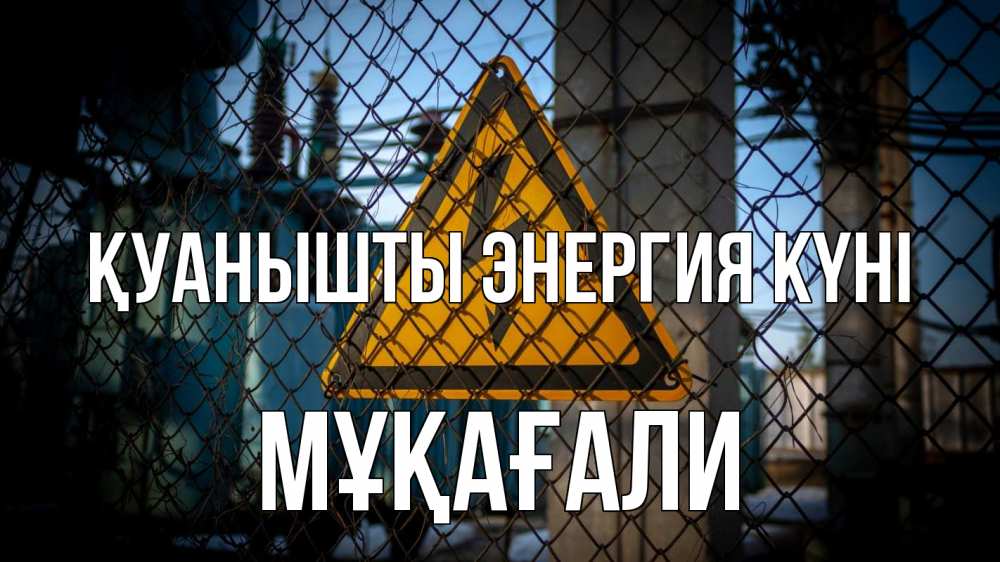Күн сайын ашық хат с именем, МҰҚАҒАЛИ Қуанышты энергия күні трансформаторная подстанция Онлайн тегін жүктеп алу тілектері бар керемет карта 