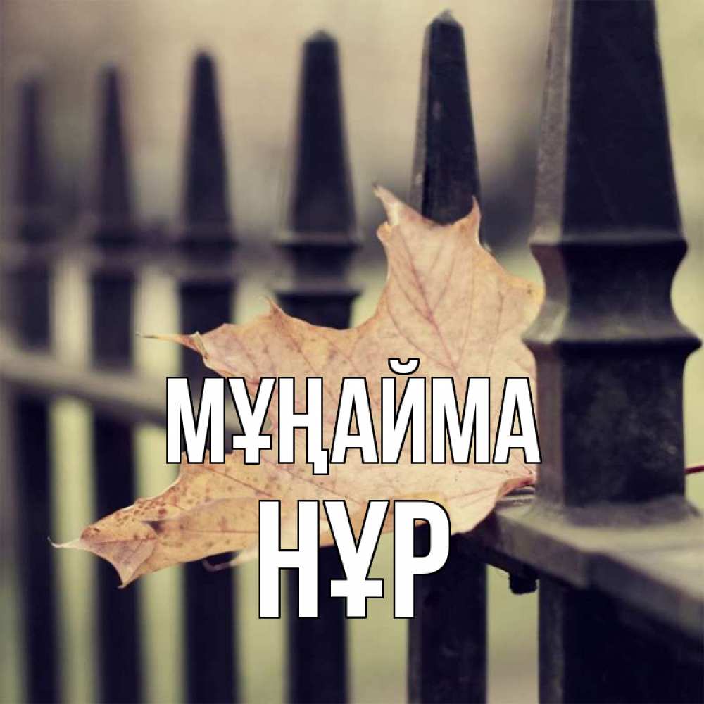 Күн сайын ашық хат с именем, НҰР Мұңайма лист клена Онлайн тегін жүктеп алу тілектері бар керемет карта 