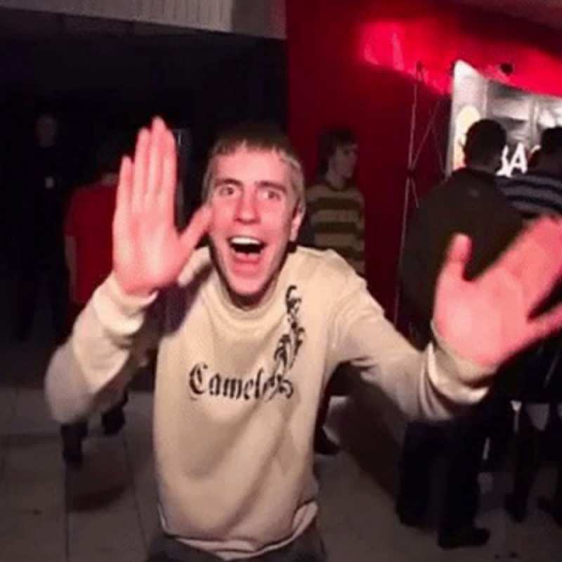 Открытка С днем рождения от веселого парня  Веселье Мем  Туған күніңмен 