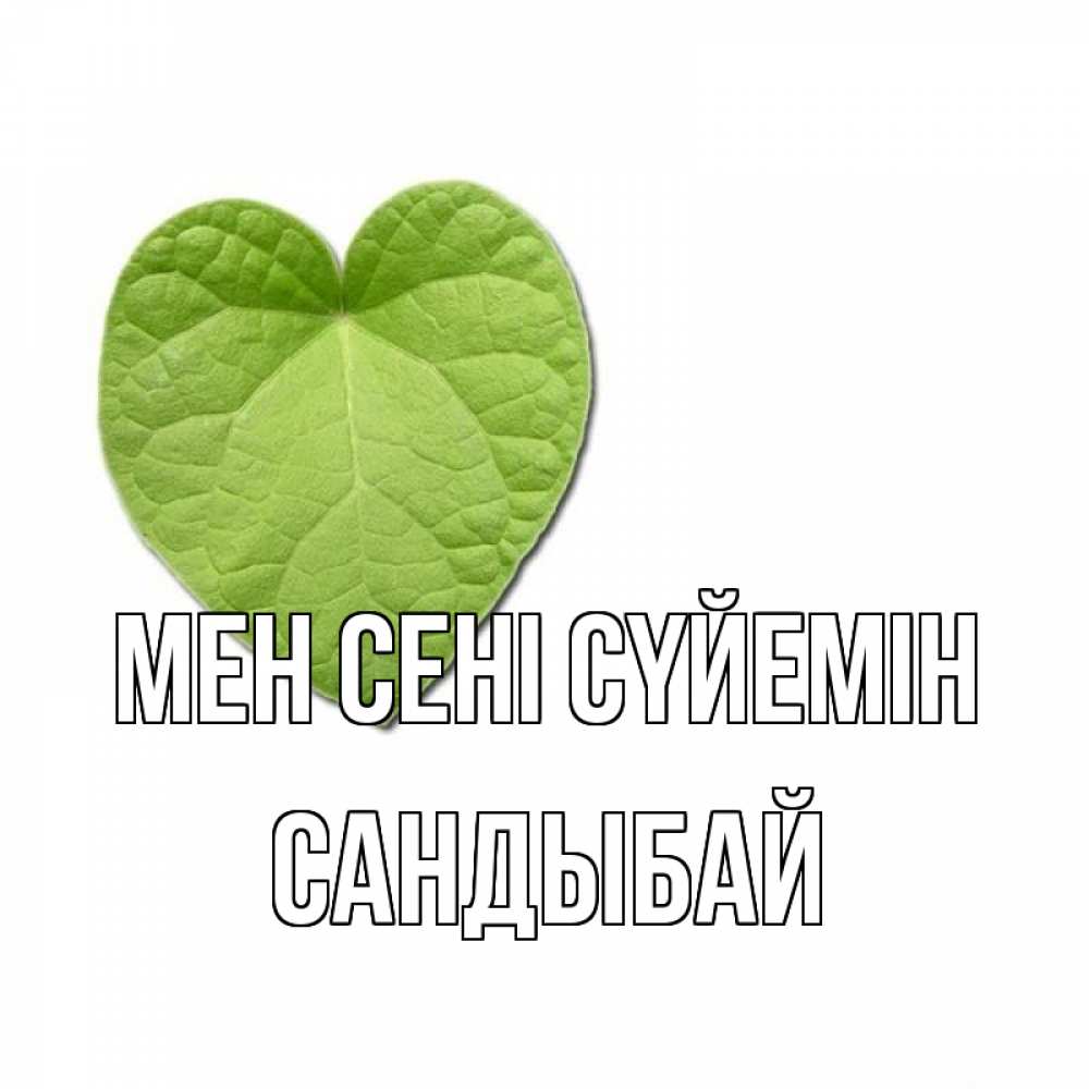 Күн сайын ашық хат с именем, САНДЫБАЙ Мен сені сүйемін тебе Онлайн тегін жүктеп алу тілектері бар керемет карта 