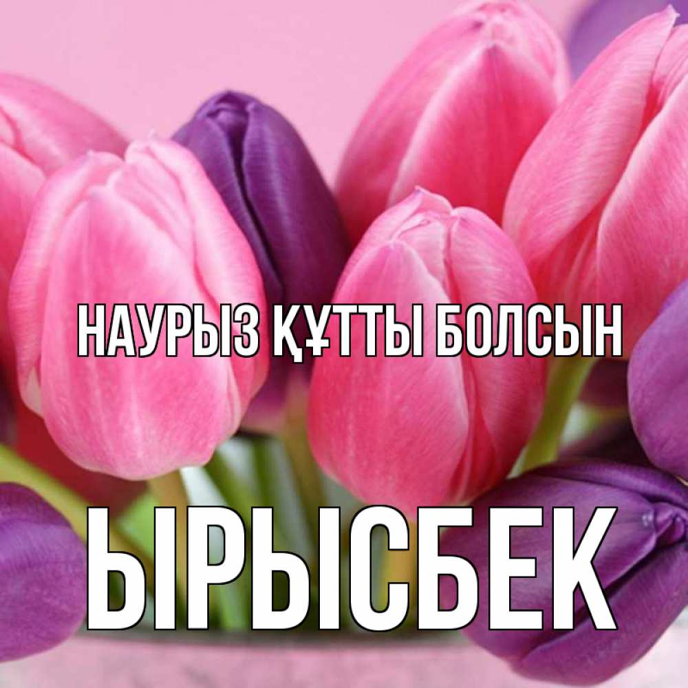 Күн сайын ашық хат с именем, ЫРЫСБЕК Наурыз құтты болсын маме 1 Онлайн тегін жүктеп алу тілектері бар керемет карта 