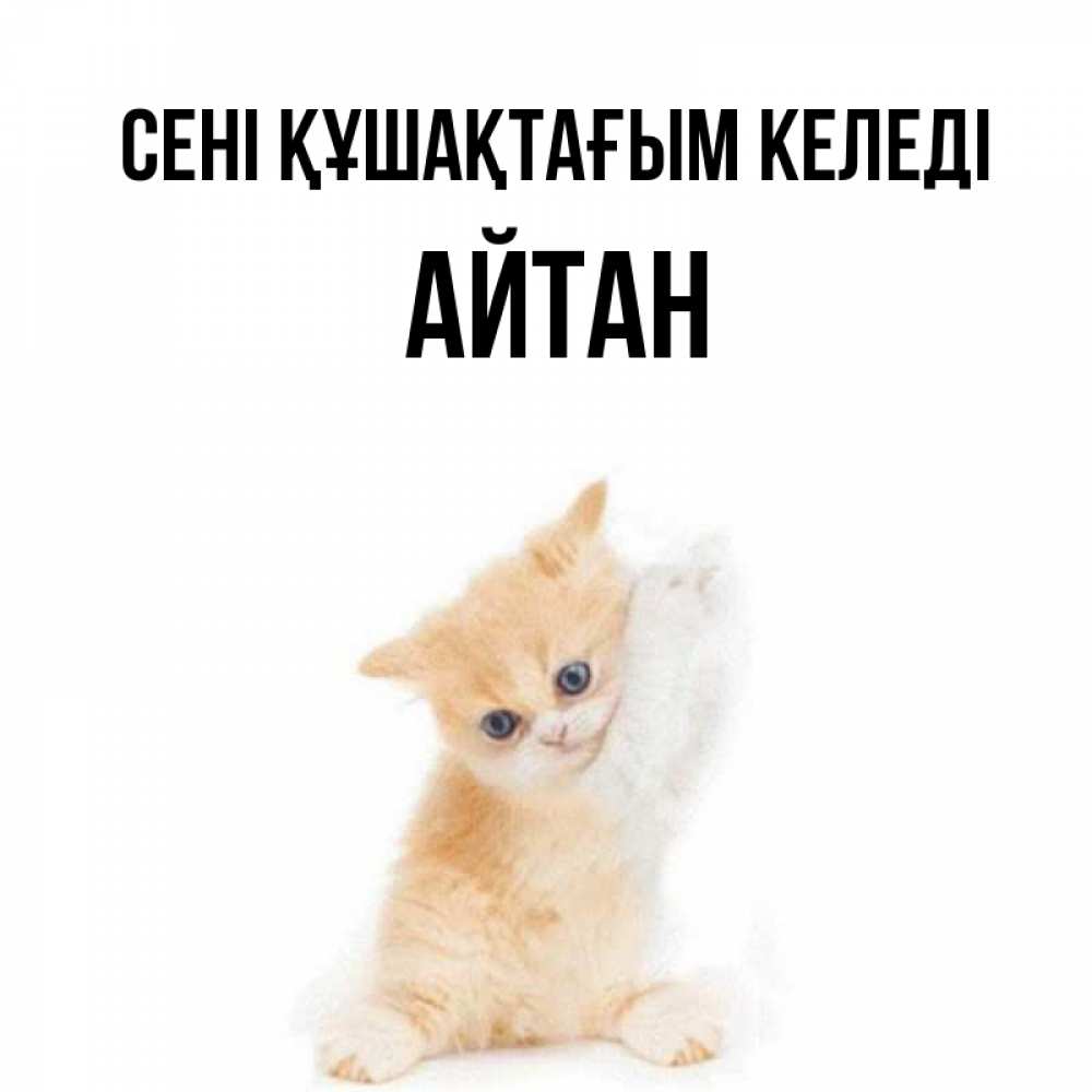 Күн сайын ашық хат с именем, Айтан сені құшақтағым келеді я хочу очень скорее обнимаешек Онлайн тегін жүктеп алу тілектері бар керемет карта 