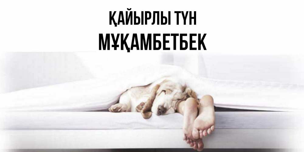 Күн сайын ашық хат с именем, Мұқамбетбек Қайырлы түн кровать с собакой пожелание сладких снов и спокойной ночи Онлайн тегін жүктеп алу тілектері бар керемет карта 