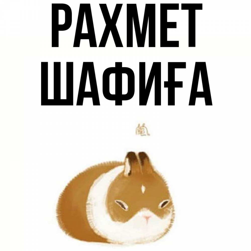 Күн сайын ашық хат с именем, ШАФИҒА рахмет коричнево белый домашний питомец Онлайн тегін жүктеп алу тілектері бар керемет карта 