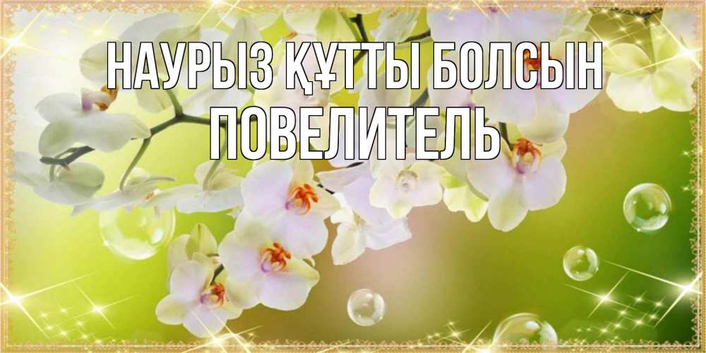 Күн сайын ашық хат с именем, Повелитель Наурыз құтты болсын открытка с цветами на наурыз наурыз день Онлайн тегін жүктеп алу тілектері бар керемет карта 