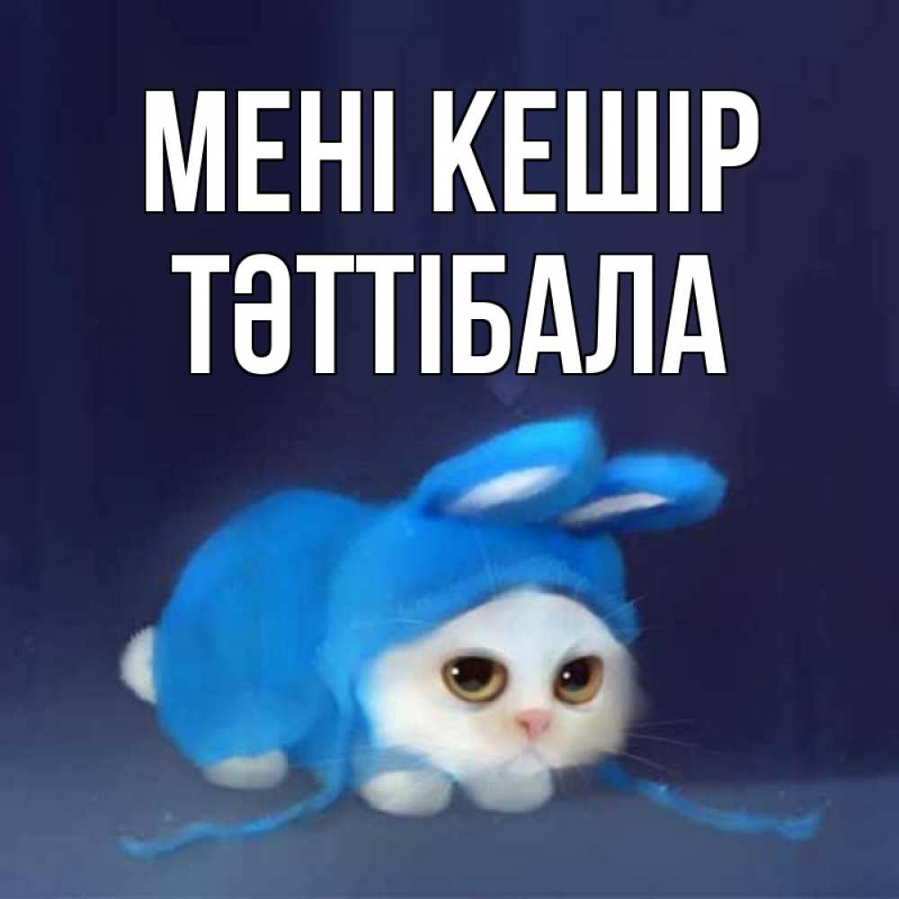 Күн сайын ашық хат с именем, ТӘТТІБАЛА Мені кешір невинный котозай просит прощения Онлайн тегін жүктеп алу тілектері бар керемет карта 