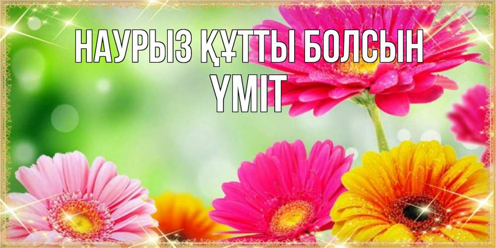 Күн сайын ашық хат с именем, ҮМІТ Наурыз құтты болсын цветочки для любимой женщины Онлайн тегін жүктеп алу тілектері бар керемет карта 