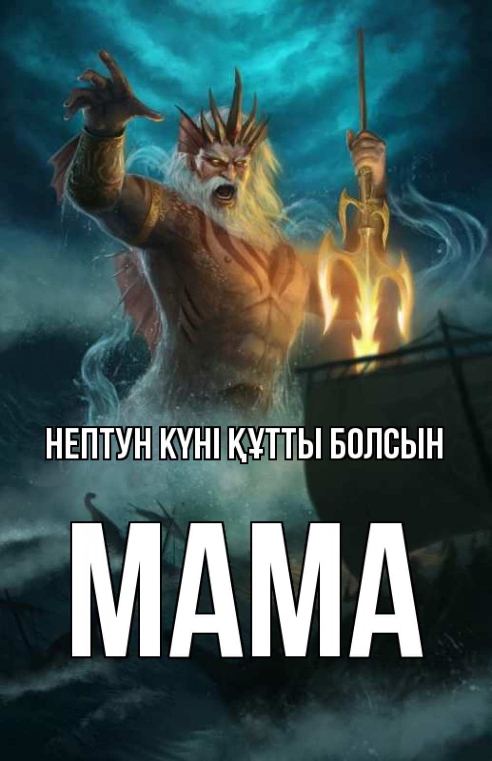 Картинка нептун күні құтты болсын, Мама