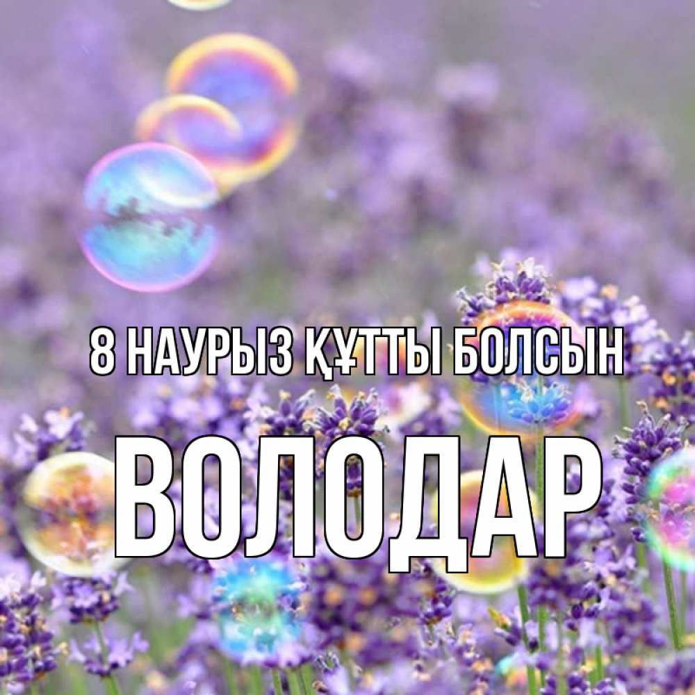 Күн сайын ашық хат с именем, Володар 8 наурыз құтты болсын цветы Онлайн тегін жүктеп алу тілектері бар керемет карта 