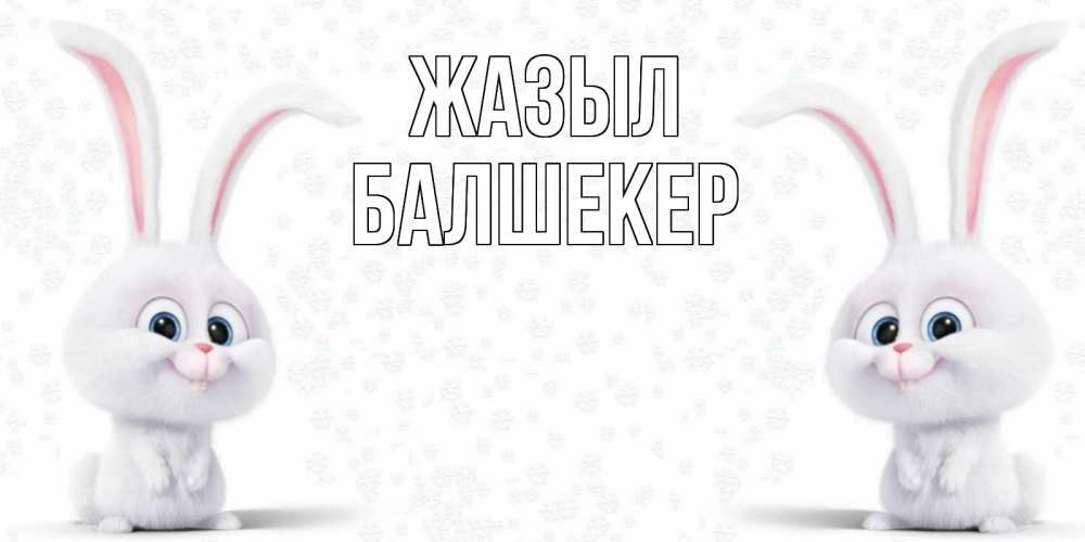 Күн сайын ашық хат с именем, БАЛШЕКЕР Жазыл не болей с зайцем Онлайн тегін жүктеп алу тілектері бар керемет карта 