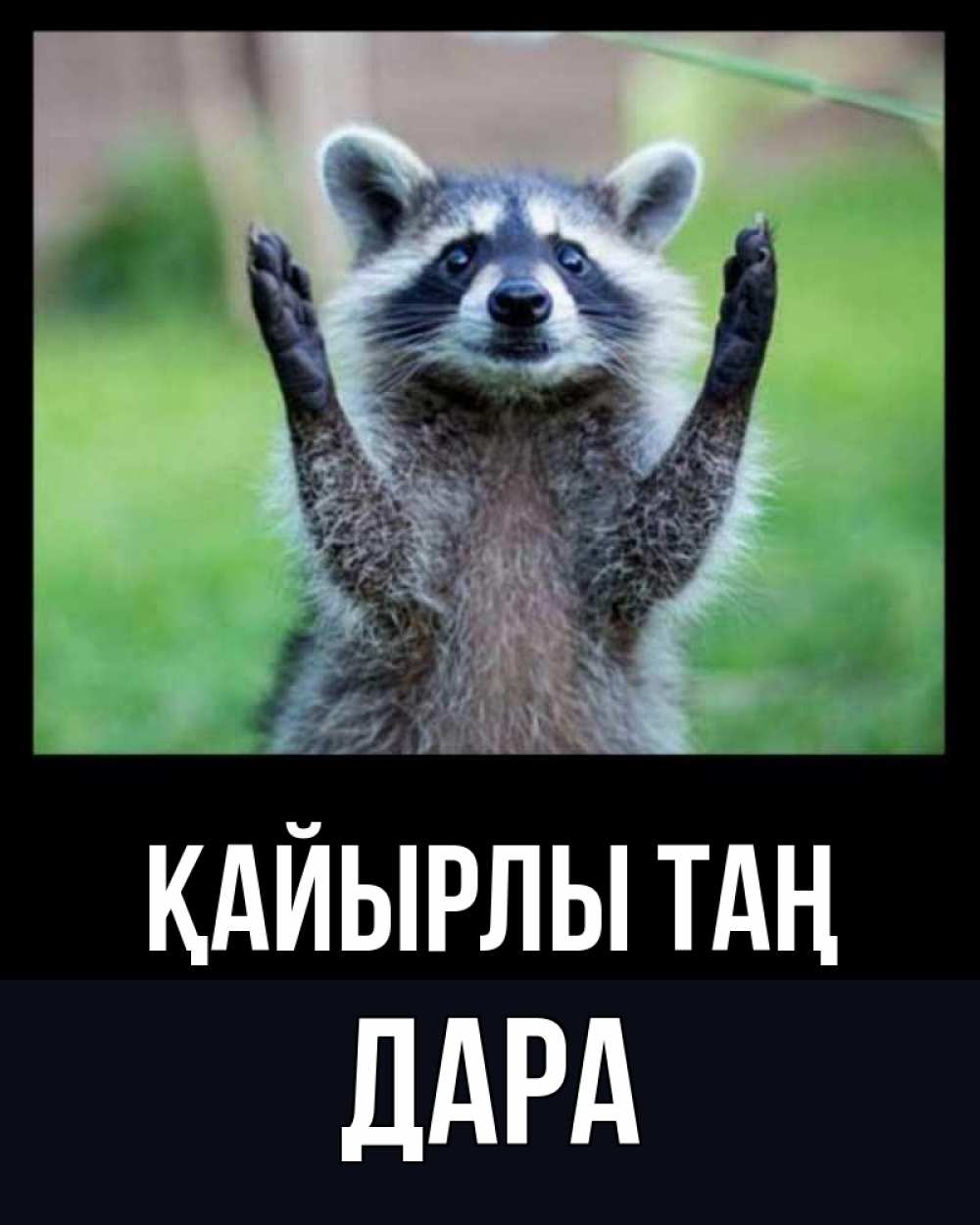 Күн сайын ашық хат с именем, Дара Қайырлы таң хорошее настроение утречком Онлайн тегін жүктеп алу тілектері бар керемет карта 