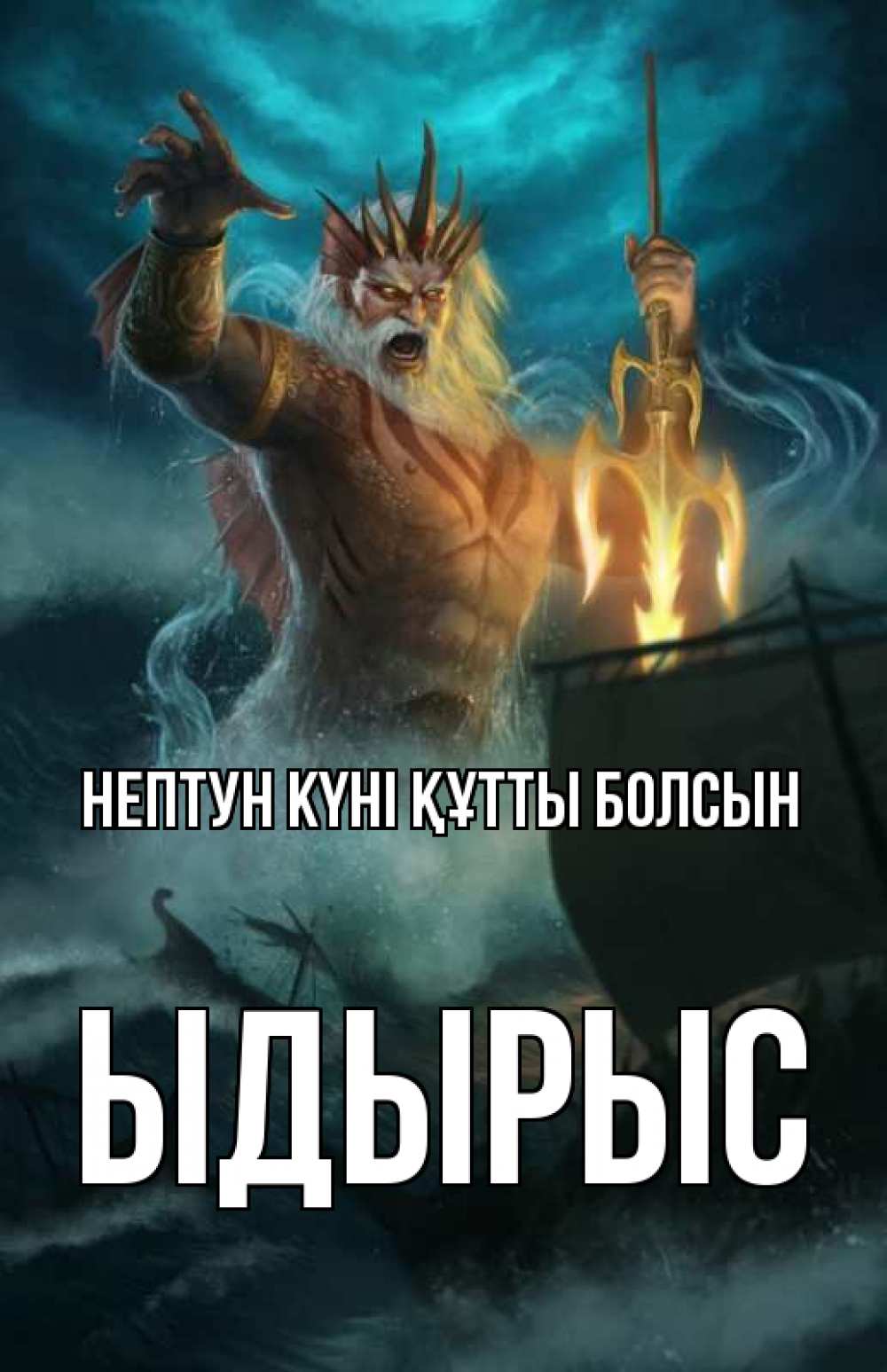 Күн сайын ашық хат с именем, ЫДЫРЫС нептун күні құтты болсын с днем Нептуна Онлайн тегін жүктеп алу тілектері бар керемет карта 