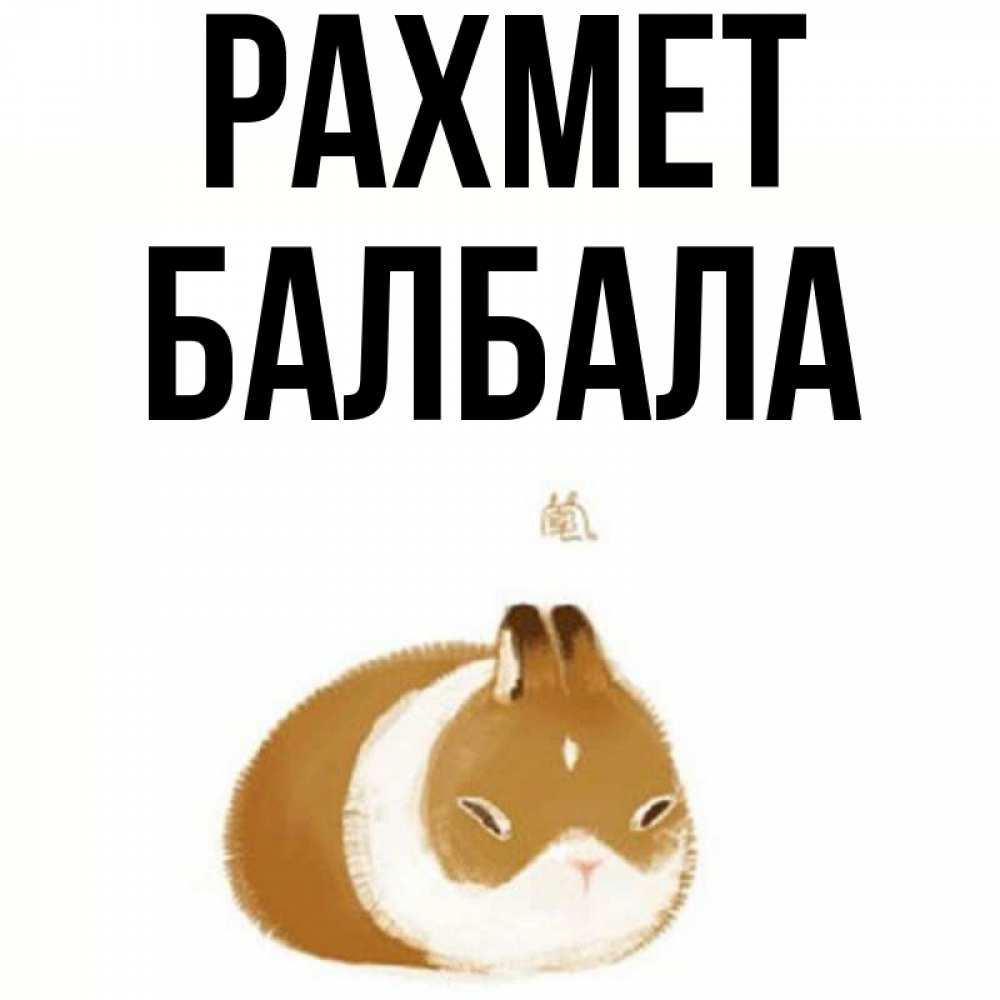 Күн сайын ашық хат с именем, БАЛБАЛА рахмет коричнево белый домашний питомец Онлайн тегін жүктеп алу тілектері бар керемет карта 