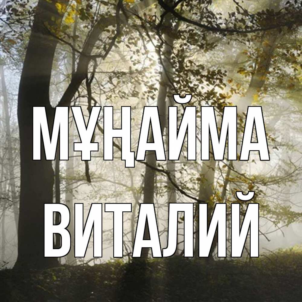 Күн сайын ашық хат с именем, Виталий Мұңайма лес и свет Онлайн тегін жүктеп алу тілектері бар керемет карта 