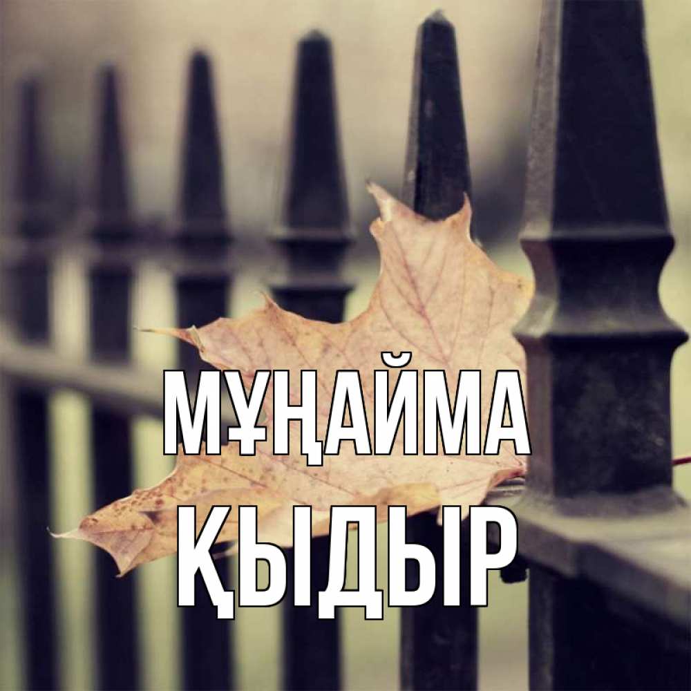 Күн сайын ашық хат с именем, ҚЫДЫР Мұңайма лист клена Онлайн тегін жүктеп алу тілектері бар керемет карта 