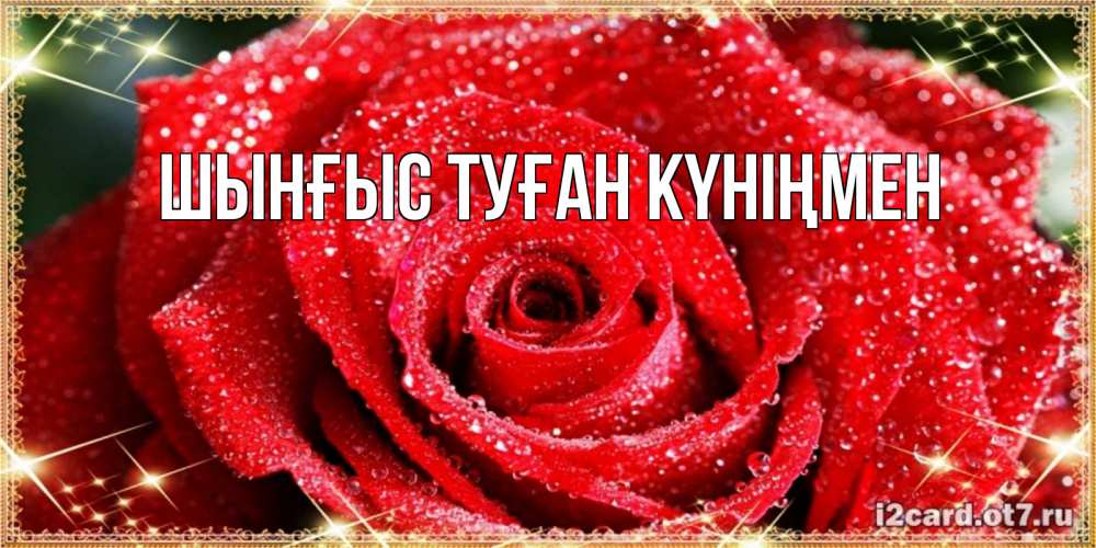 Картинка  с именем , ШЫНҒЫС! ТУҒАН КҮНІҢМЕН!