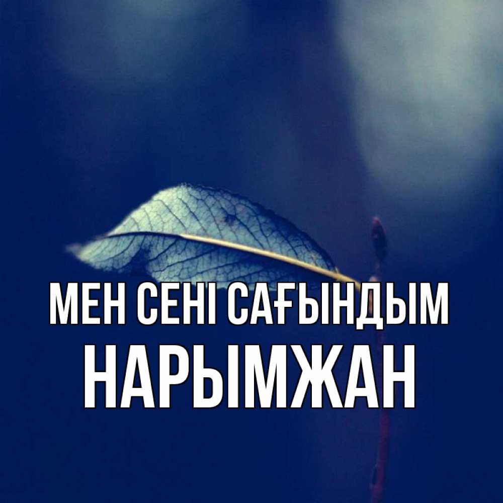 Күн сайын ашық хат с именем, НАРЫМЖАН Мен сені сағындым одна ветка 1 Онлайн тегін жүктеп алу тілектері бар керемет карта 