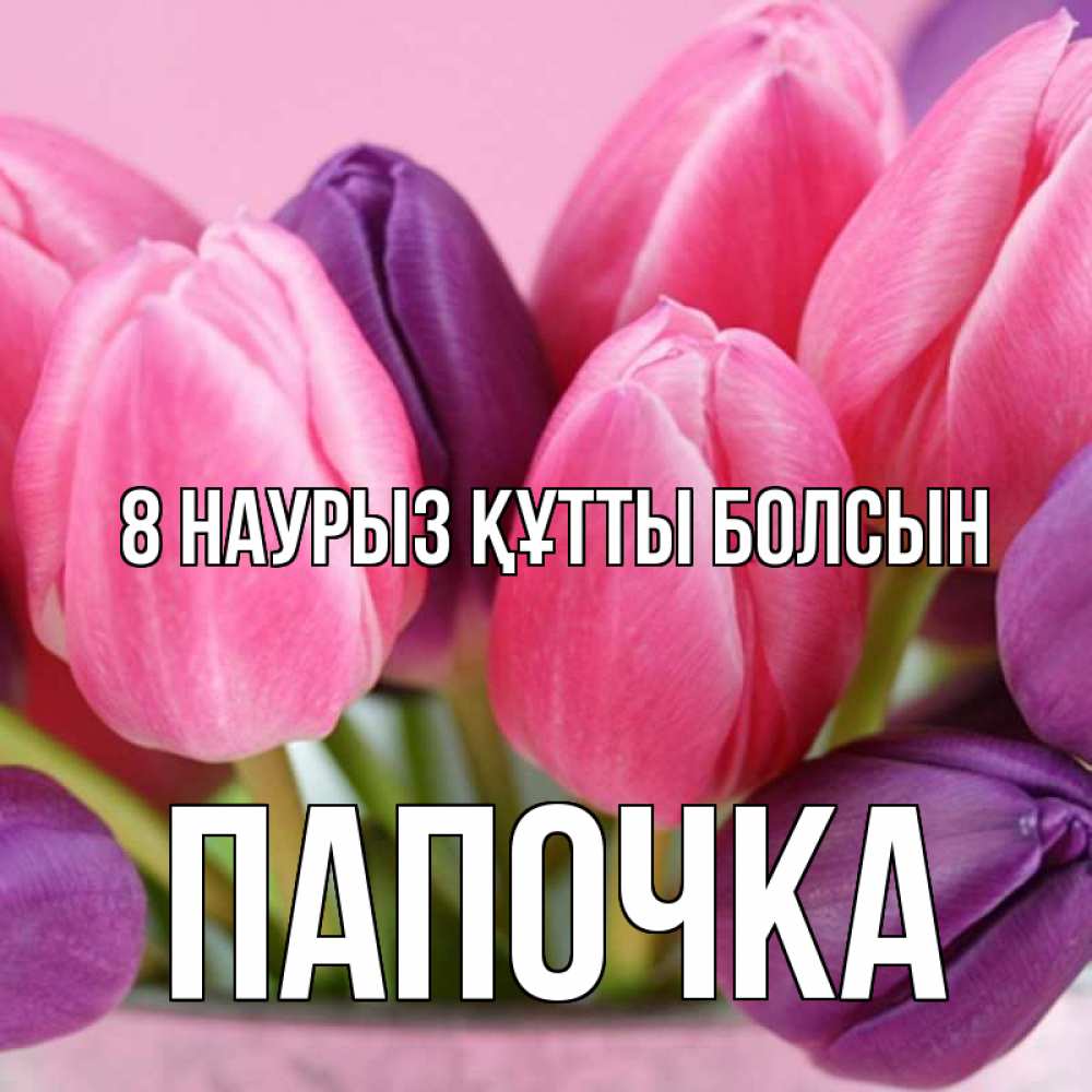 Күн сайын ашық хат с именем, Папочка 8 наурыз құтты болсын маме 1 Онлайн тегін жүктеп алу тілектері бар керемет карта 