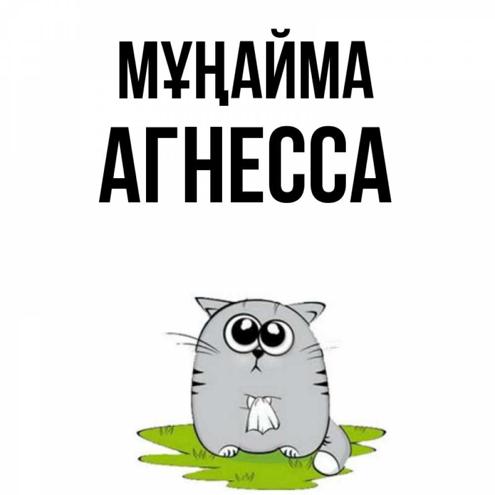 Күн сайын ашық хат с именем, Агнесса Мұңайма грустный котяра Онлайн тегін жүктеп алу тілектері бар керемет карта 