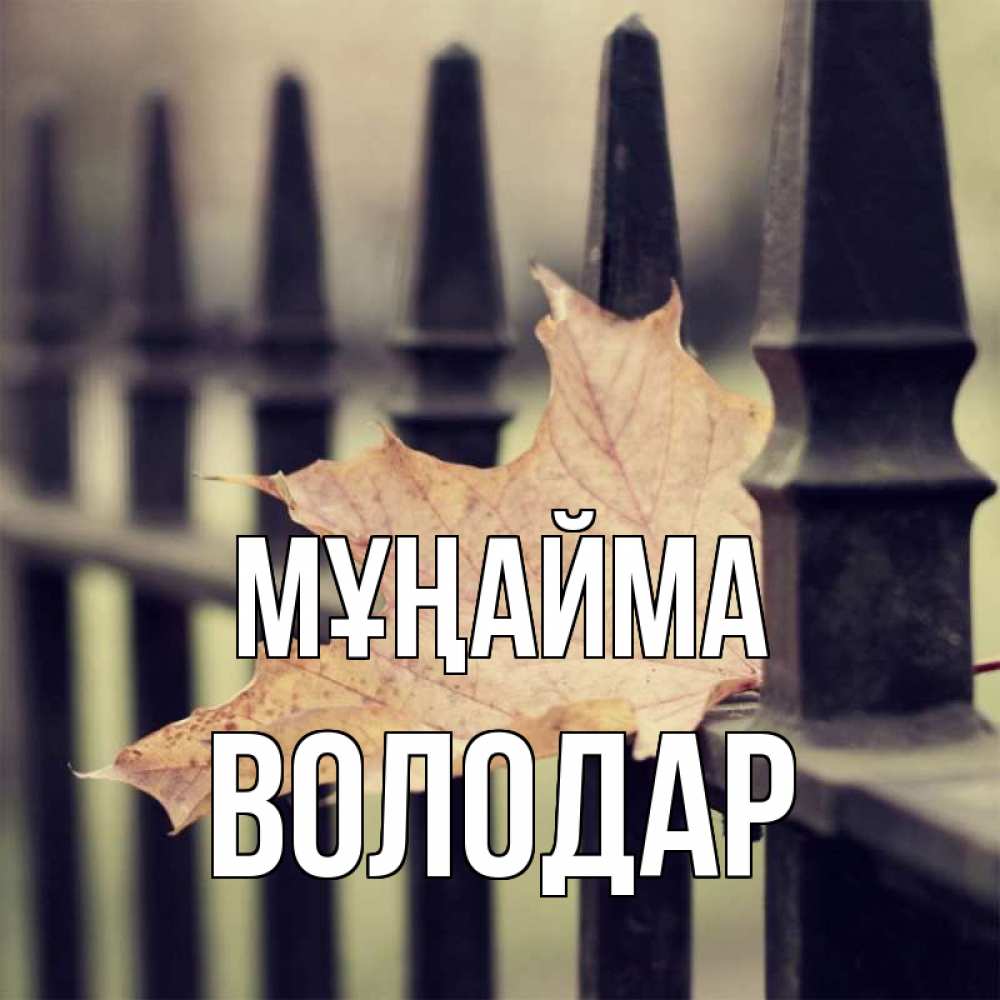 Күн сайын ашық хат с именем, Володар Мұңайма лист клена Онлайн тегін жүктеп алу тілектері бар керемет карта 