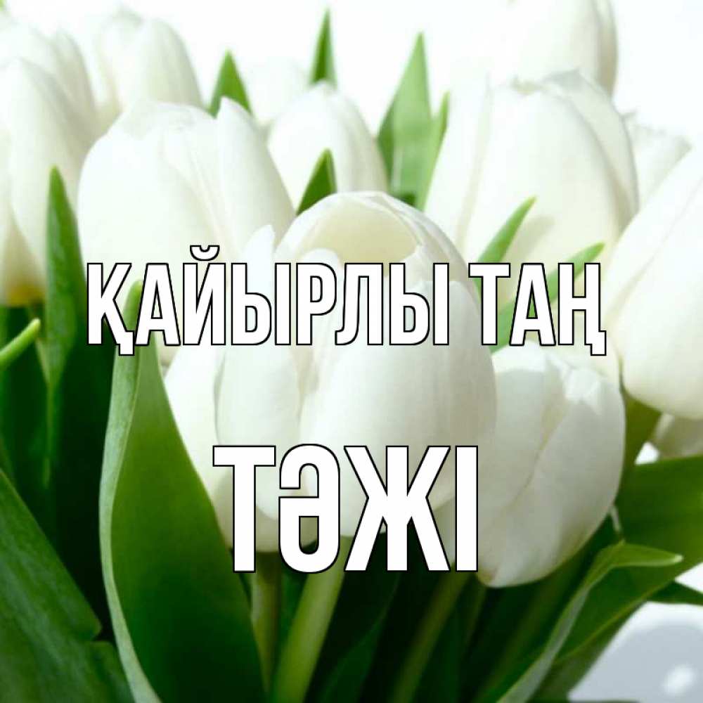 Күн сайын ашық хат с именем, ТӘЖІ Қайырлы таң открытки на каждый день по именам Онлайн тегін жүктеп алу тілектері бар керемет карта 